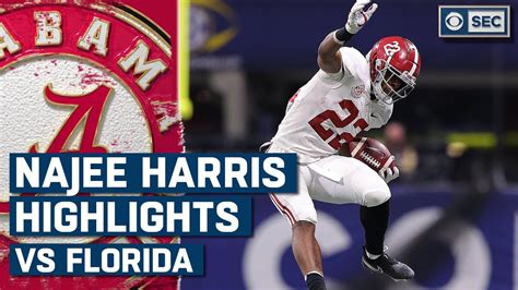 Najee Harris Highlights vs. Florida Gators: 2020 SEC Championship | CBS Sports HQ - YouTube