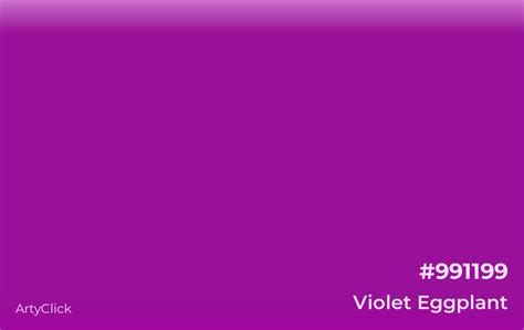 Violet Eggplant Color | ArtyClick