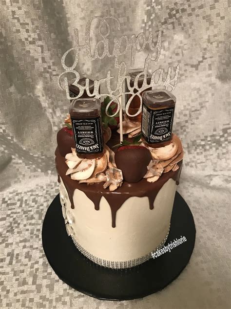 Jack Daniels Cake | Beer cake, Happy birthday chocolate cake, Cupcake cakes