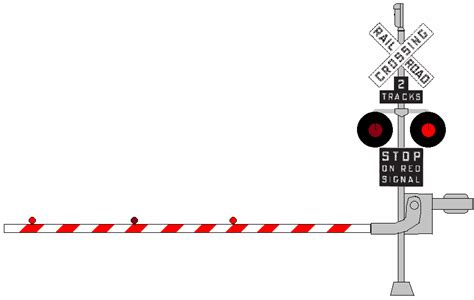 Old Railroad Crossing Gate Signal Gif by WillM3luvTrains on DeviantArt