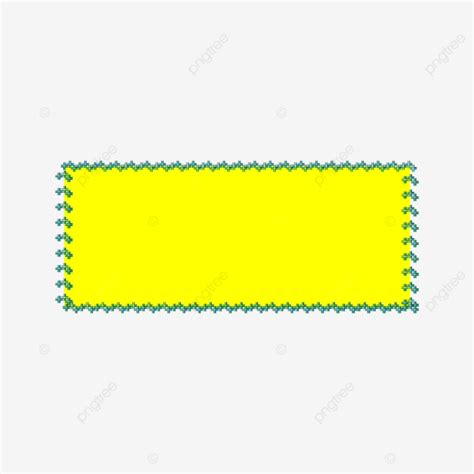 Yellow Text Box Border Quotes Frame Vector, Yellow Text Box, Border ...