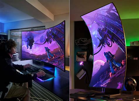 Samsung Launches Odyssey Ark, the World's First 55-inch 1000R Curved ...