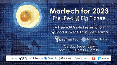 Martech for 2023: The (Really) Big Picture - YouTube