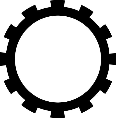 SVG > engranajes rueda dentada rueda de engranaje - Imagen e icono gratis de SVG. | SVG Silh