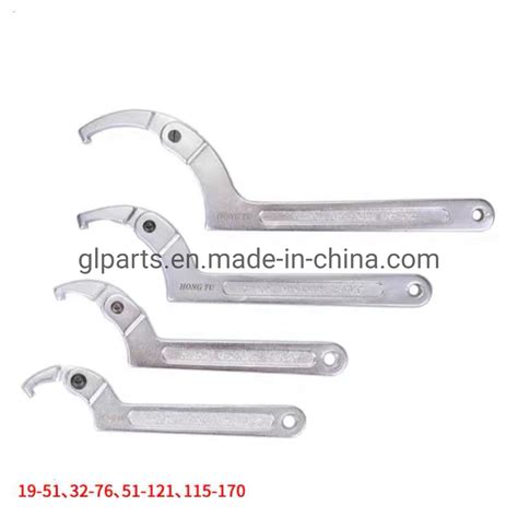 Excavator Tool, Round /Square Adjustable Crescent Spanner, Hook Wrench Set Kit - Excavator Tool ...