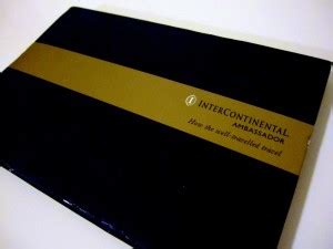 Great review on InterContinental Ambassador Membership Kit