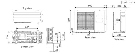 7 Photos Split Unit Air Conditioner Dimensions And Description - Alqu Blog