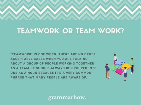 Teamwork or Team work? (Helpful Examples) - TrendRadars