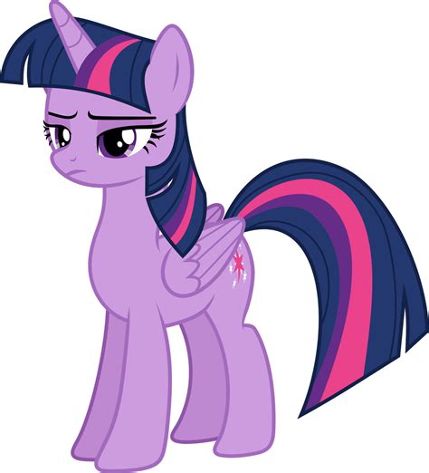 Alicorn Twilight Sparkle Unamused vector by StarryshineViolet on DeviantArt