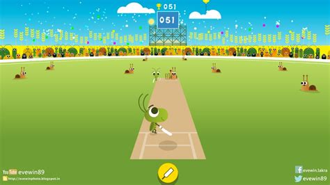 Evewin Photo: Google - CRICKET - Doodle - 1st June 2017