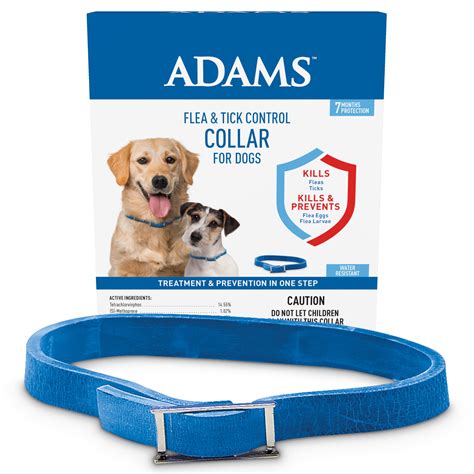 Adams Flea and Tick Control Collar for Dogs and Puppies, 1 pack ...