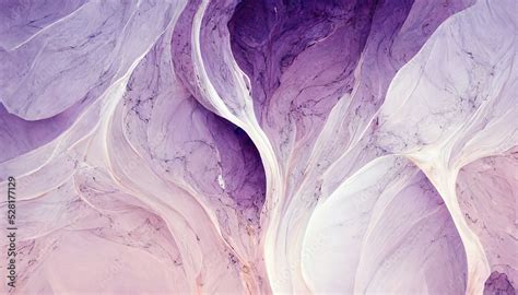 Ilustrace „Abstract luxury purple marble background. Digital art ...