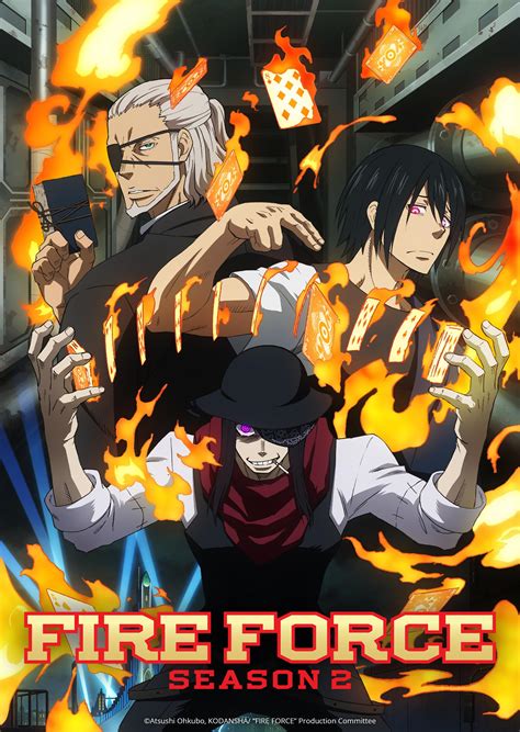 Crunchyroll - Fire Force Releases Blazing New Visual for Upcoming ...