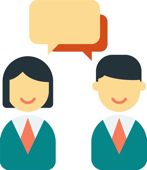 business people talking illustration in minimal style 13927759 PNG