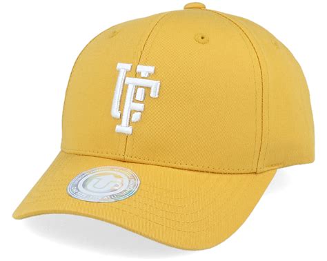 Kids Spinback Youth Baseball Cap Yellow Adjustable - Upfront caps ...