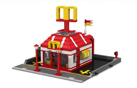 LEGO IDEAS - Product Ideas - Drive Thru McDonalds (Modular Compatible)