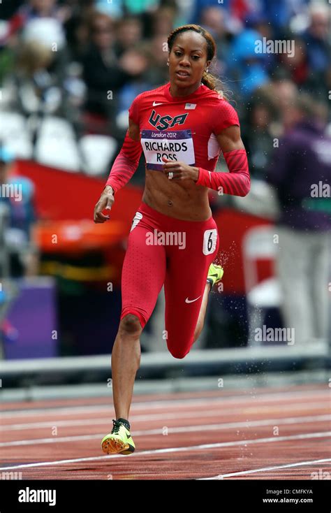 SANYA RICHARDS-ROSS USA LONDON 2012 OLYMPIC GAMES, WOMENS 400M ...