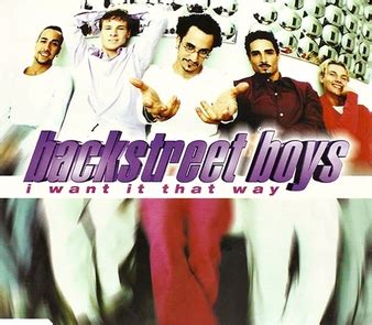 Dave's Music Database: Backstreet Boys “I Want It That Way” released