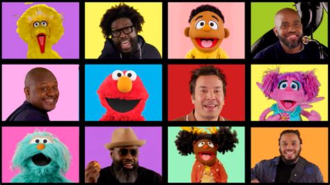 Sesame Street, Jimmy Fallon and The Roots Sing Count Me In | Jimmy and The Roots join the Sesame ...