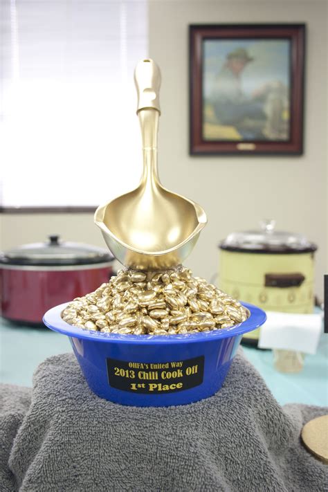 Chili Cook Off - Golden Trophy created by RaShonda Edwards Work Parties ...