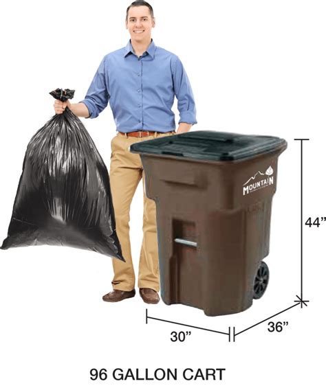 Container Dimensions | Mountain Waste & Recycling