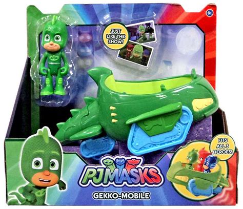 Disney Junior PJ Masks Gekko-Mobile Vehicle Figure Just Play - ToyWiz