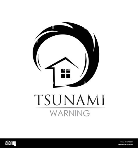 tsunami logo design, vector, icon, template Wave Tsunami Splash Water Logo Stock Vector Image ...