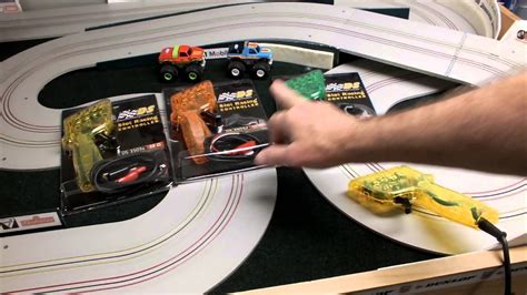 The new line of DS Electronic Racing Products HO slot car controllers - YouTube