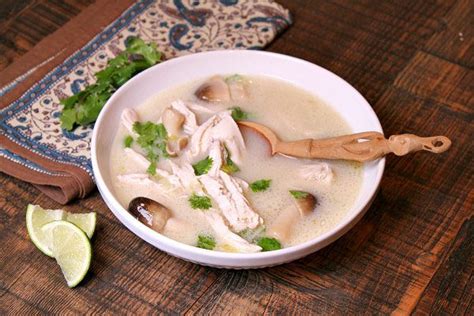 Thai Coconut Chicken Soup - Recipe Girl