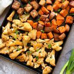 Maple Soy Vegetarian Sheet Pan Meal - The Dietitian Feed