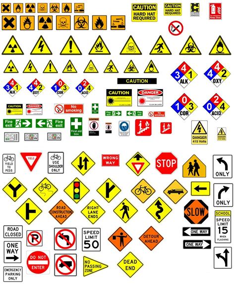 Hazard sign, Traffic signs, Model train layouts