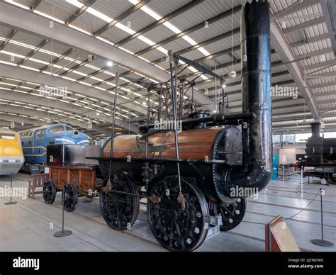 Locomotion No.1 a very early steam engine built 1825 for the Stockton ...