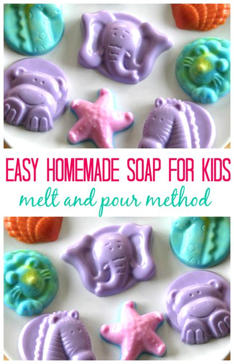 How to Make Glycerin Soap With Kids: Melt and Pour Method