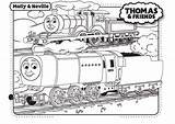 Thomas And His friends coloring To Download For Free  sketch template