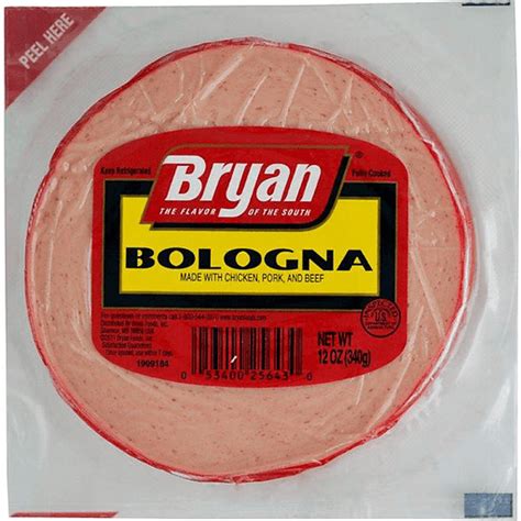 Bryan Sliced Meat Bologna | Ground Beef & Burgers | Market Basket