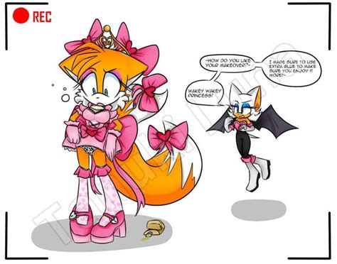 tails in a dress | Sonic funny, Sonic fan characters, Sonic fan art