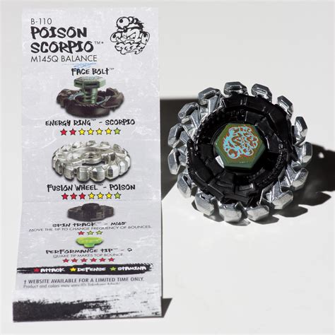 BeyBlade #110 - Poison Scorpio (M145Q Balance) | BeyBlade #1… | Flickr