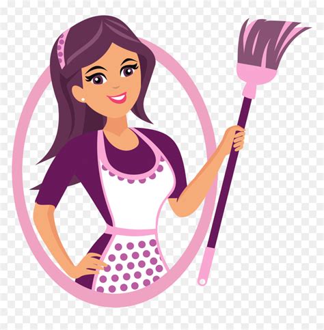 House Cleaning Pricing - Cleaning Lady Logo, HD Png Download - vhv