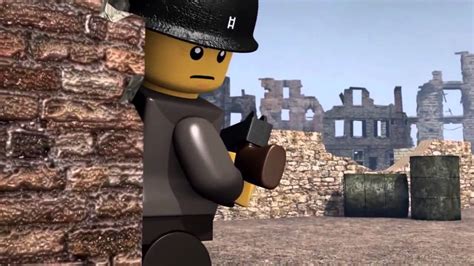 Lego Soldiers and Battle Scene Test Lego City - YouTube