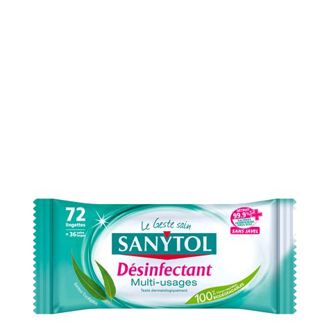 Multi-Purpose Disinfectant Wipes - Eucalyptus - Sanytol