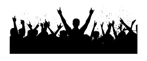 Large Crowd Crowd Vector - Clip Art Library