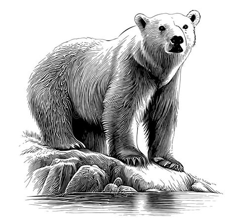 Polar Bear Drawing