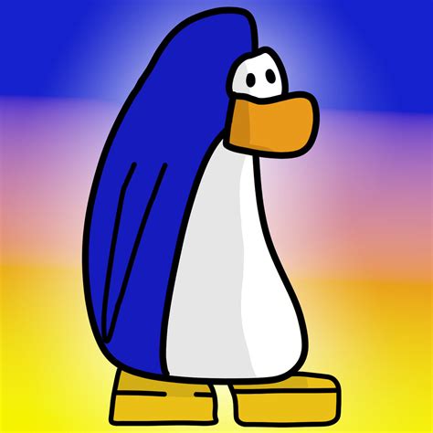 Goofy Club Penguin Penguin by SpaceGhost555 on DeviantArt