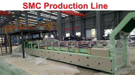 SMC Production line, sheet molding compound process - YouTube