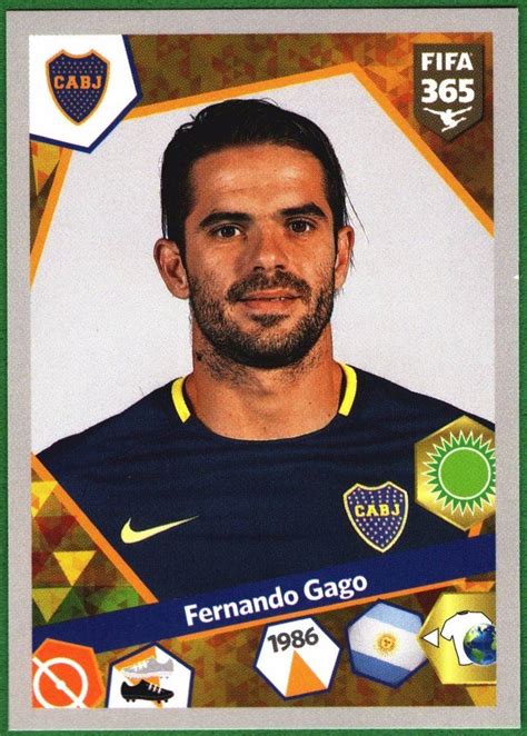 Fernando Gago - Boca Juniors - Fifa 365 2018 sticker 33