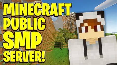 Minecraft PUBLIC SMP SERVER! (ANYONE CAN JOIN) - YouTube