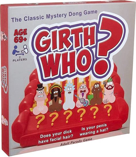 Girth Who Funny Guess Who Board Game for Adults Custom Adult Party Game, Perfect for ...