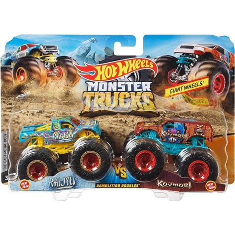 HOT WHEELS MONSTER TRUCKS 2 PACK - THE TOY STORE