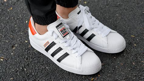 Run DMC x Adidas Superstar REVIEW & ON FEET - YouTube