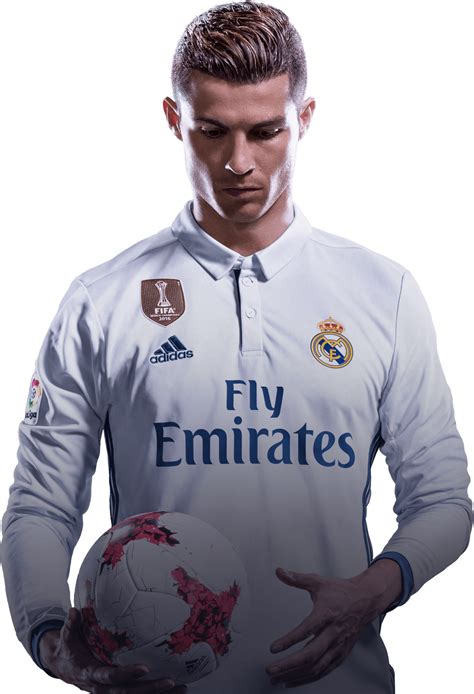 Cristiano Ronaldo FIFA 18 Cover Star Real Madrid football render ...